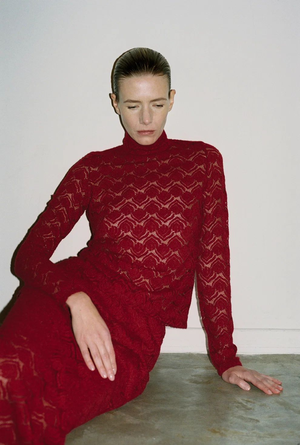 T-SHIRT LM KANT D ROOD