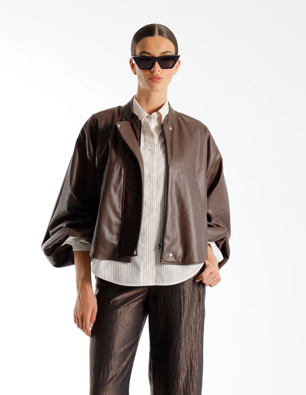 VEST PU BRUIN