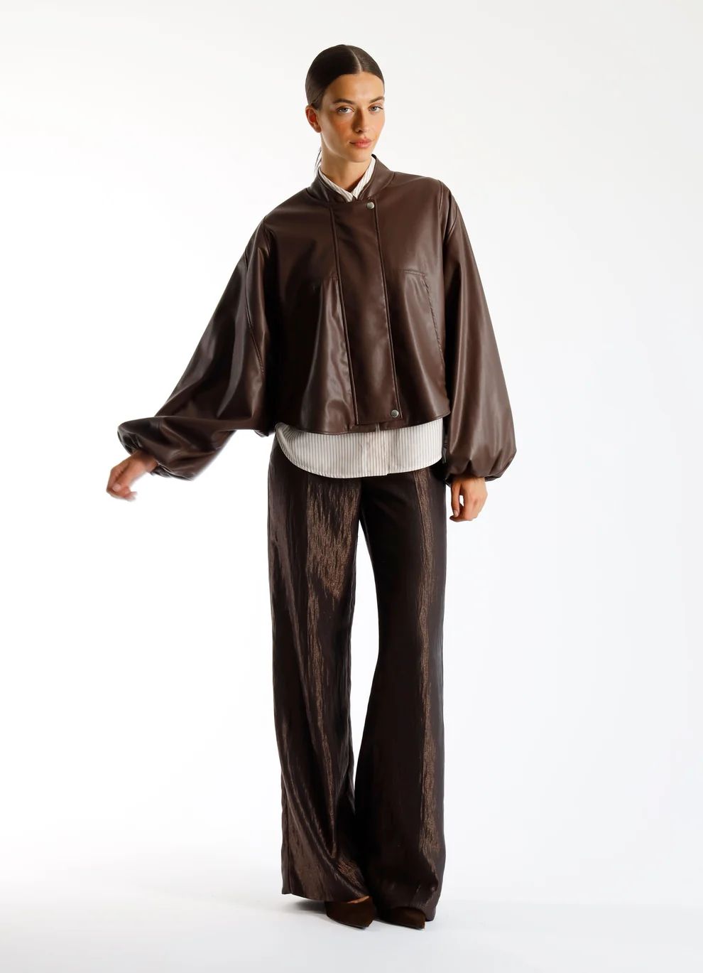VEST PU BRUIN