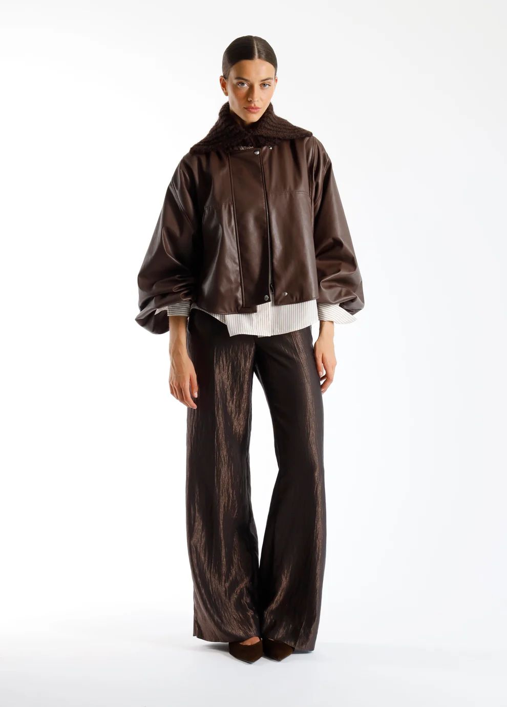 VEST PU BRUIN