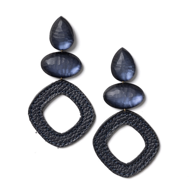 OORBELLEN BLAUW