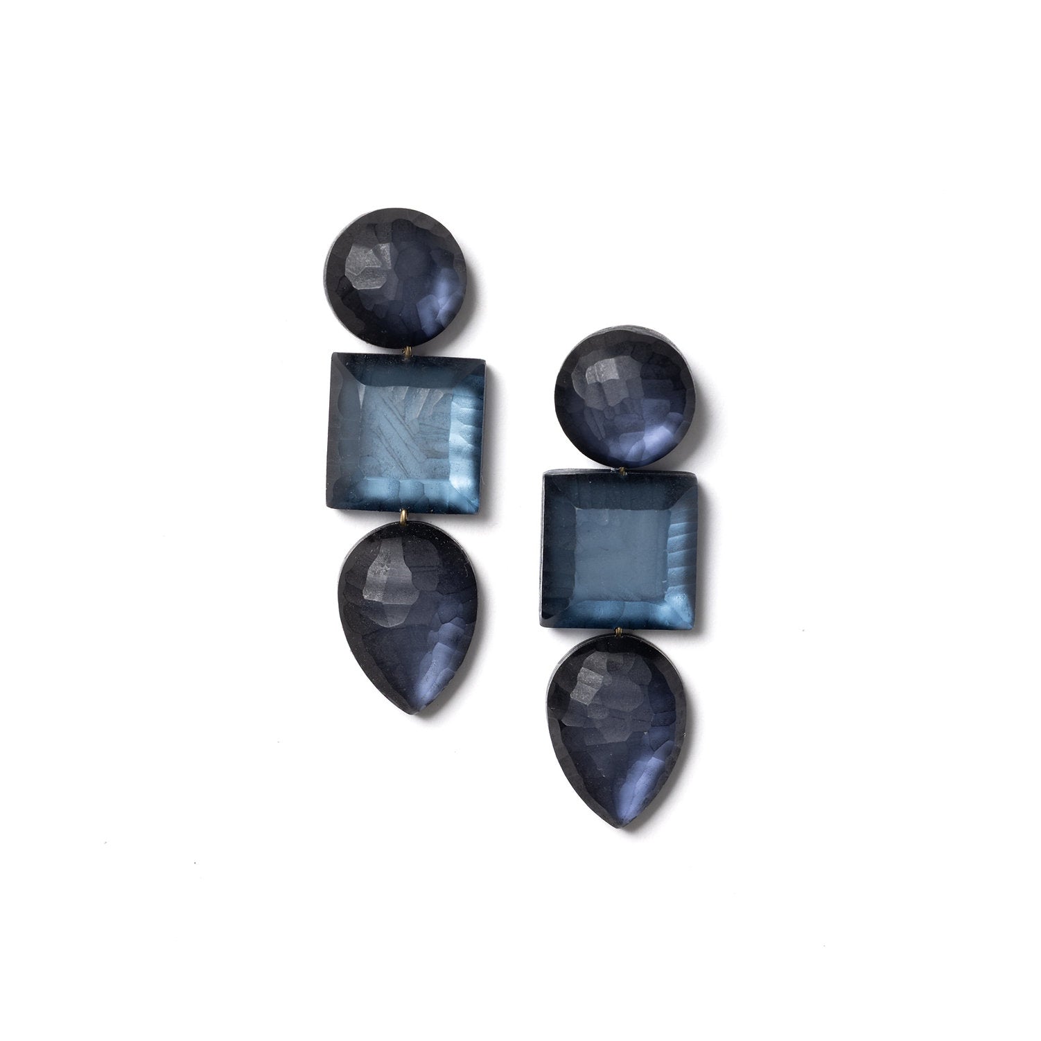 OORBELLEN BLAUW