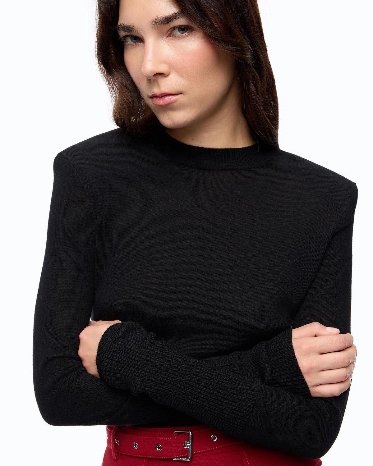 PULL LM UNI ZWART