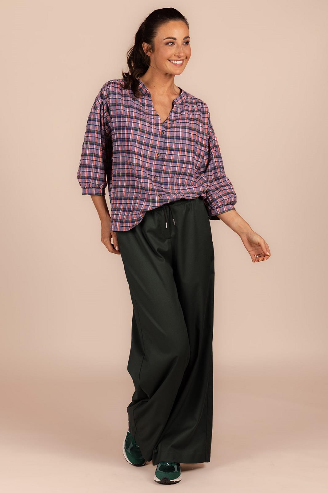 PANTS CASUAL L-*-UNI-GREEN DARK