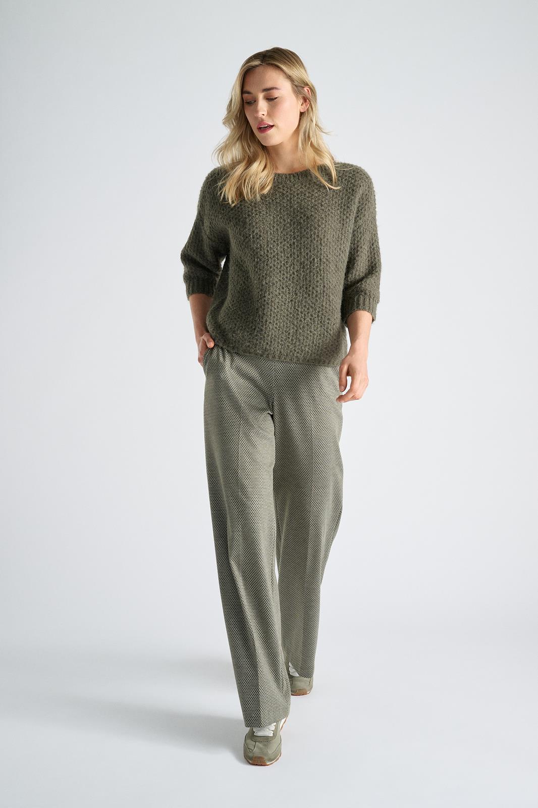 PULL 3/4S-*-UNI-KHAKI