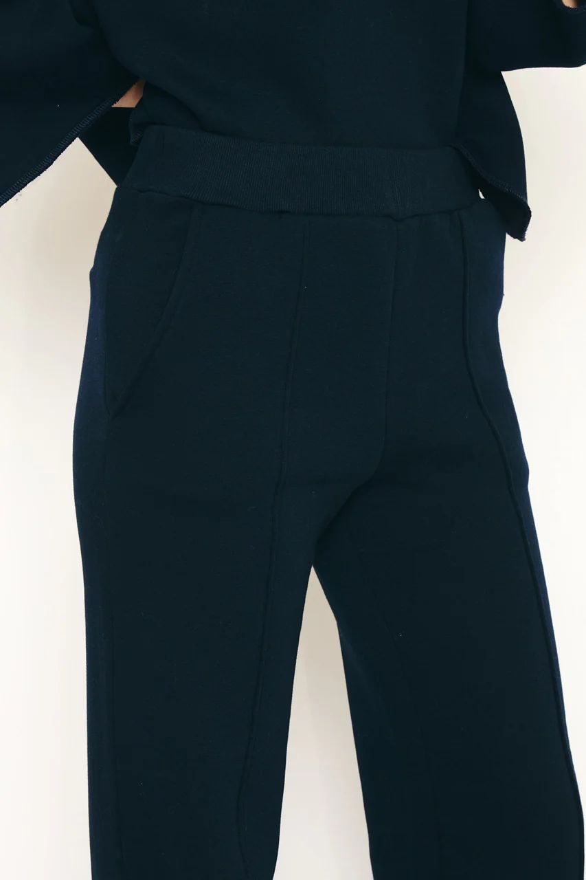 PANTS CASUAL L-*-UNI-BLUE DARK (NAVY)