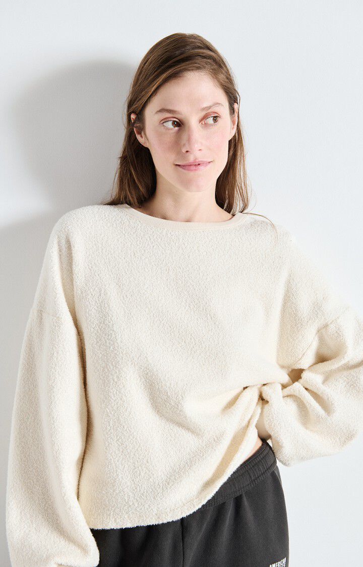 SWEATER LS-ON-UNI-OFF-WHITE