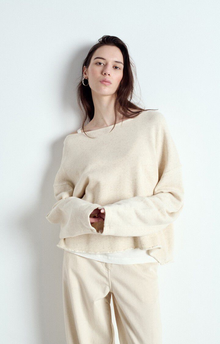SWEATER LS-BN-UNI-BEIGE LIGHT