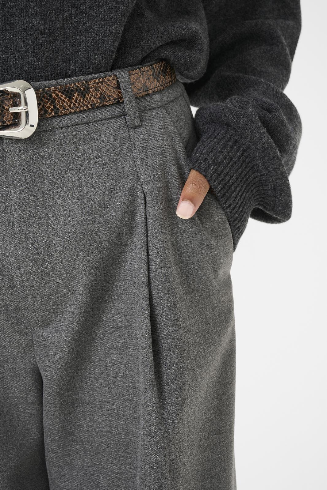 PANTS DRESSED L-*-UNI-GREY