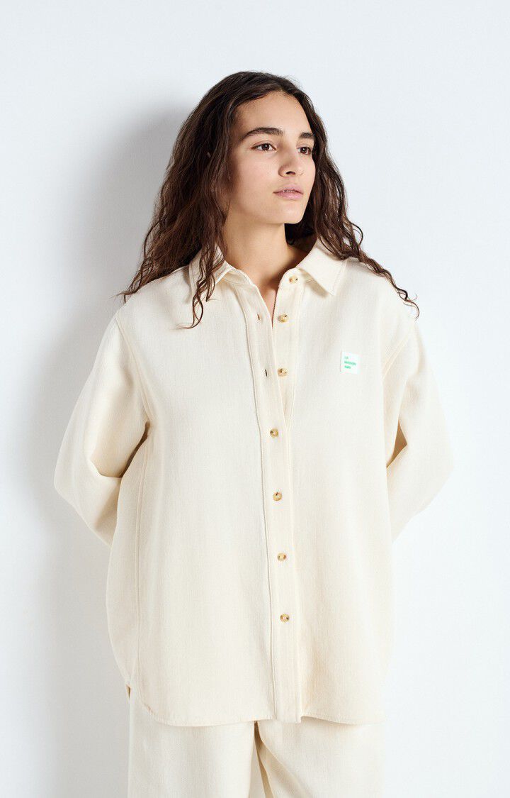 BLOUSE JACKET-*-UNI-BEIGE LIGHT