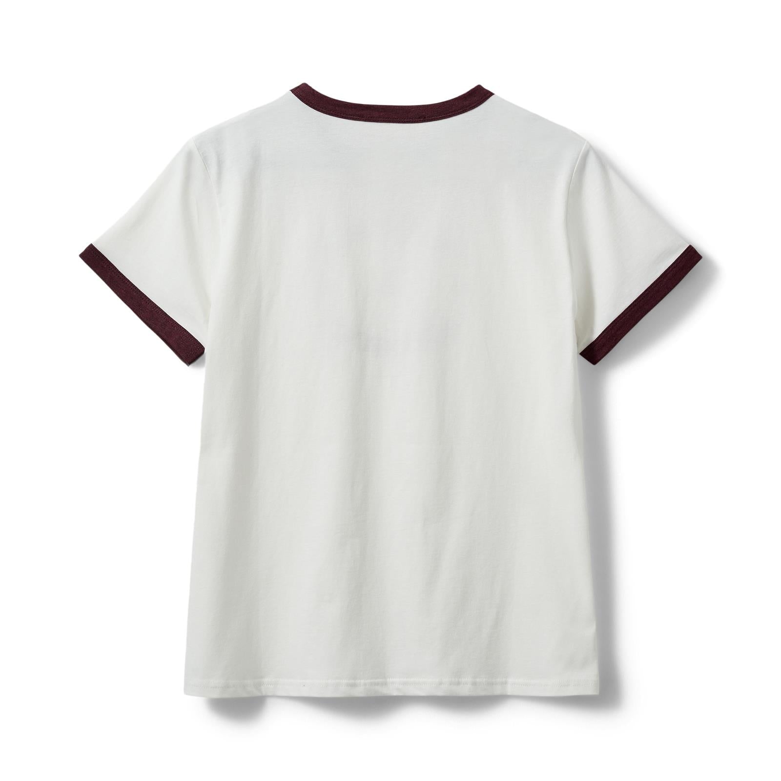 T-SHIRT SS-ON-UNI+PRINT-WHITE