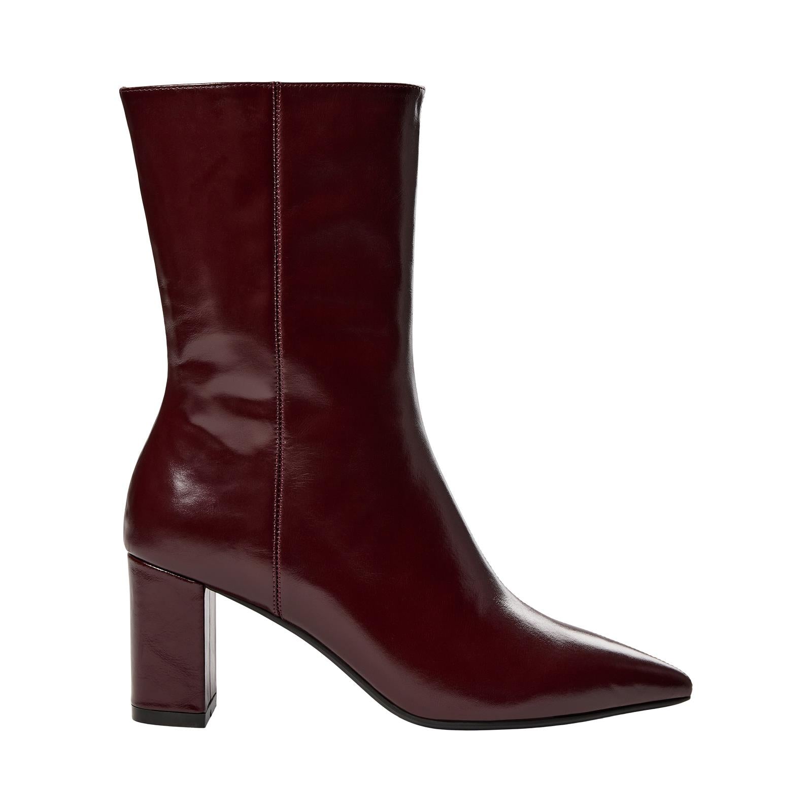 ANKLE BOOT-MEDIUM-UNI-AUBERGINE
