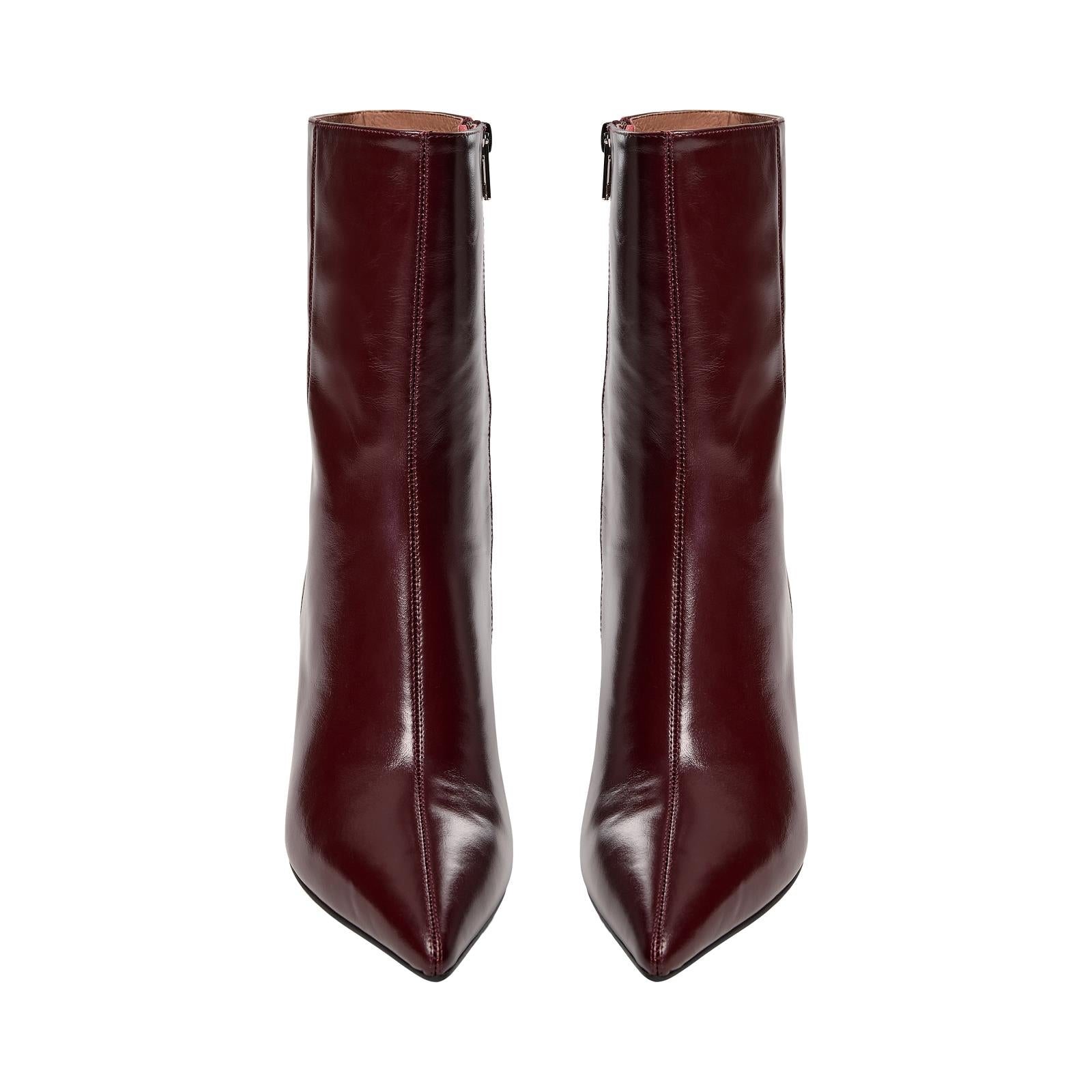 ANKLE BOOT-MEDIUM-UNI-AUBERGINE