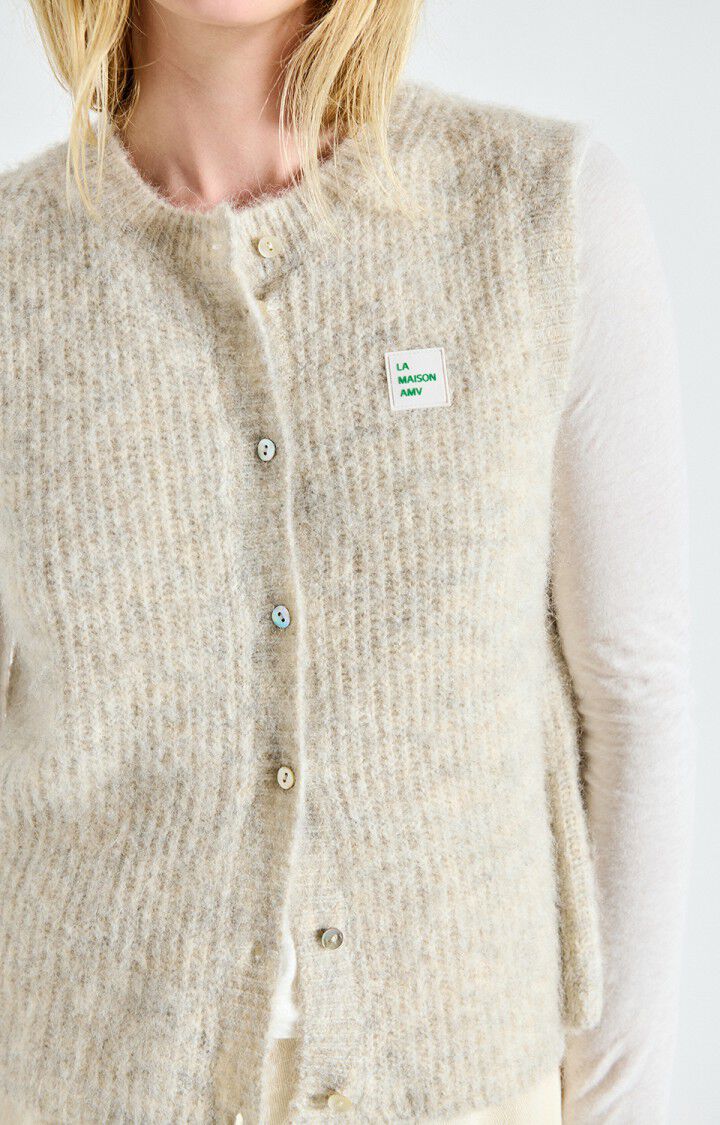 CARDIGAN KNIT N SL-ON-UNI-GREY LIGHT