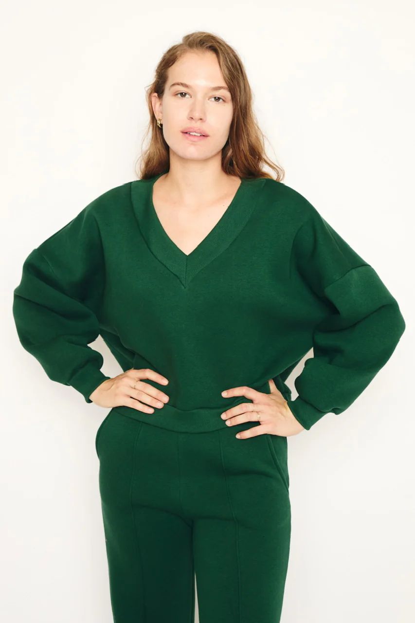 SWEATER LS-VN-UNI-GREEN